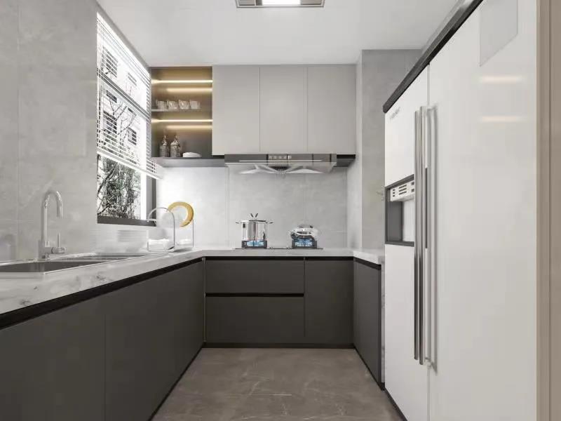 新中式风格厨房效果图